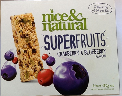 SuperFruits – Cranberry & Blueberry SuperFruits - Cranberry & Blueberry