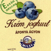MILSY Krém joghurt áfonya ágyon