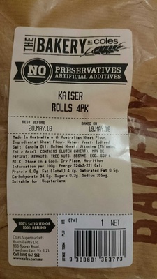 Kaiser Rolls Kaiser Rolls