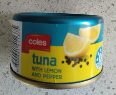 Coles Tuna with Lemon and Pepper Coles Tuna with Lemon and Pepper