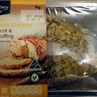 Australian Boneless Chicken with Apricot & Herb Stuffing