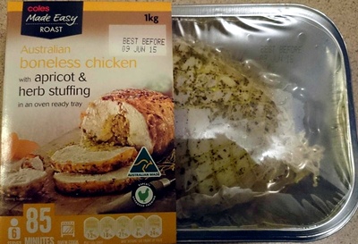 Australian Boneless Chicken with Apricot & Herb Stuffing Australian Boneless Chicken with Apricot & Herb Stuffing