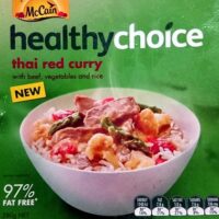 Healthy Choice Thai Red Curry