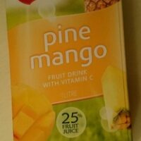 Pine Mango Fruit Drink with Vitamin C