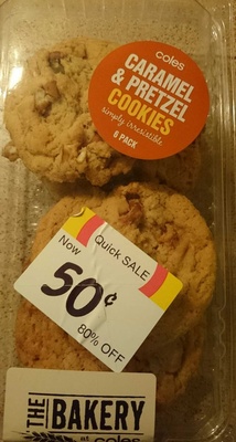 Caramel & Pretzel Cookies Caramel & Pretzel Cookies