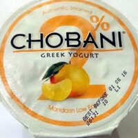 Chobani Greek Yogurt – Mandarin Low Fat Chobani Greek Yogurt - Mandarin Low Fat