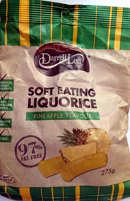 Soft Eating Liquorice – Pineapple Flavor Soft Eating Liquorice - Pineapple Flavor