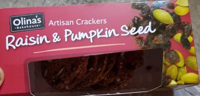 Raisin and Pumpkin Seed Crackers Raisin and Pumpkin Seed Crackers