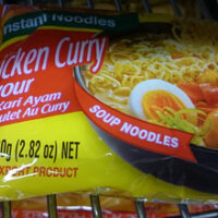 Instant Noodles Chicken Curry Instant Noodles Chicken Curry