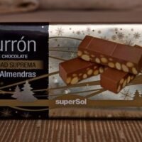 Nougat from Chocolate with Almonds