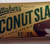 Toasted Coconut Slab Milk Chocolate Bar Toasted Coconut Slab Milk Chocolate Bar