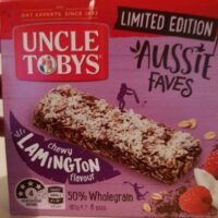 Chewy Lamington Flavor Granola Bars