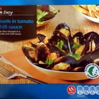 Mussels in Tomato and chili Sauce