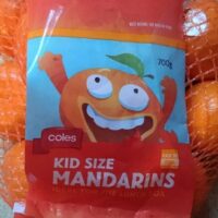 Kid Size Mandarins