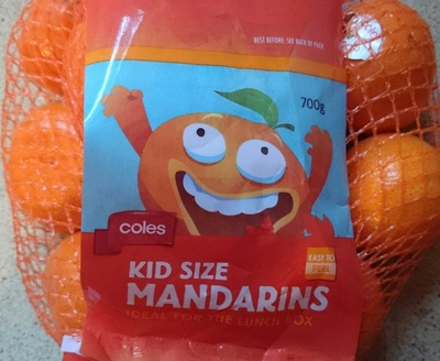 Kid Size Mandarins Kid Size Mandarins