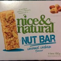 Nut Bar – Caramel Cashew Flavor Nut Bar - Caramel Cashew Flavor