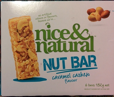 Nut Bar – Caramel Cashew Flavor Nut Bar - Caramel Cashew Flavor