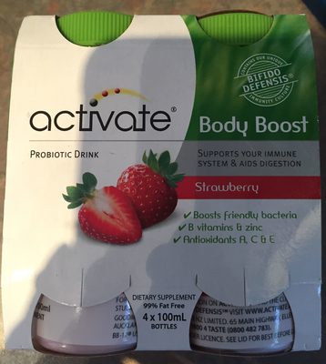 Body Boost Strawberry Body Boost Strawberry