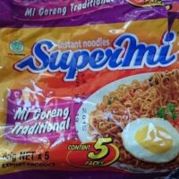 Supermi Mi Goreng Traditional Instant Noodles 5 Pack