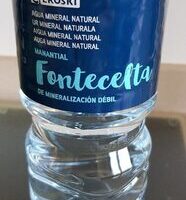 Water mineral Natural