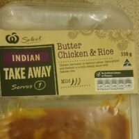 Butter Chicken and Rice
