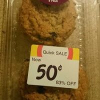 Coles The Bakery Rains & Oat Cookies
