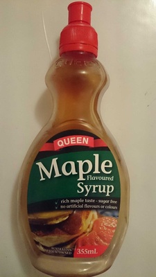 Queen Maple Flavored Syrup Queen Maple Flavored Syrup