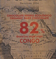 Black Chocolate Ecological 82 % Congo