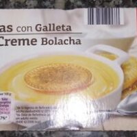 Natillas with Galleta