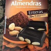 Black Chocolate with Almonds