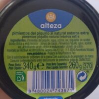 Peppers Piquillo Natural Wholes Extra