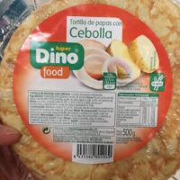 Tortilla from Papas with Onion