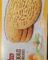 Galletas from Cereals with Almonds and Apricots
