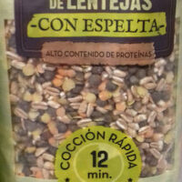 Selección from Lentils with Spelt Wheat
