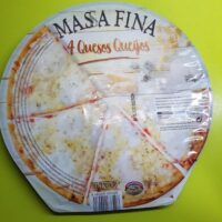 Pizza masa fina from 4 Cheese