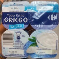 Yogurt estilo Greek Natural