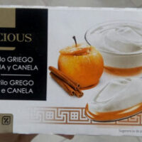 Yogurt estilo Greek with Apple and canela