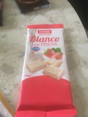 White with Strawberry White with Strawberry