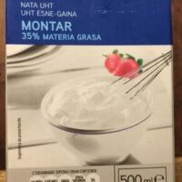 Nata UHT montar