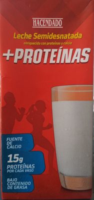 Milk SemiSkimmed +Proteinas Milk SemiSkimmed +Proteinas