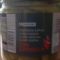 Olives gordal with Guindilla