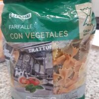 Farfalle with Vegetales
