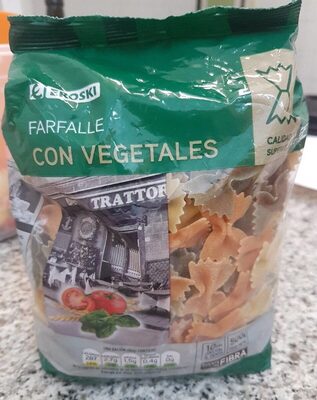 Farfalle with Vegetales Farfalle with Vegetales