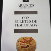 Arroces Don Bocarte with Boletus from Temporada