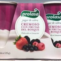 Yogurt from Cabra Creamy with Fruits from the Forrest