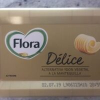 Délice margarina Vegetable Gluten Free without Lactose Dish