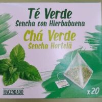 Teaverde sencha with Hierbabuena