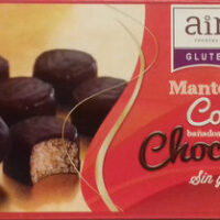 Mantecados from Coco bañados with Chocolate Gluten Free
