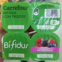 Bifidus with Chunks from Fruits Red