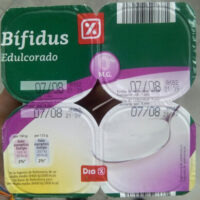 Bifidus edulcorado